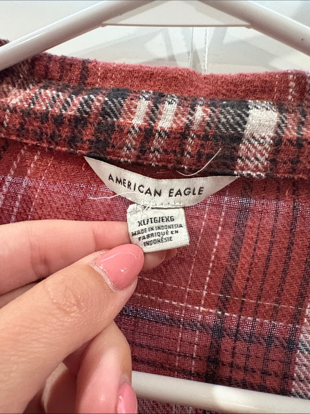 American Eagle Outfitters Women’s Plaid Button-Up Shirt - Picture 2 of 5